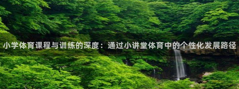 劲球体育下载：小学体育课程与训练的深度：通过小讲堂体育中的个性化发展路径